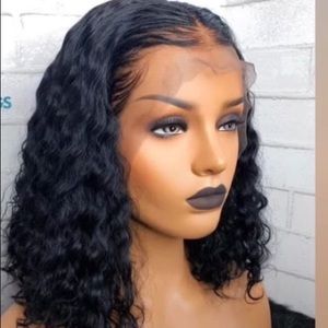 LUXURY WATER WAVE LACE FRONTAL BOB UNIT